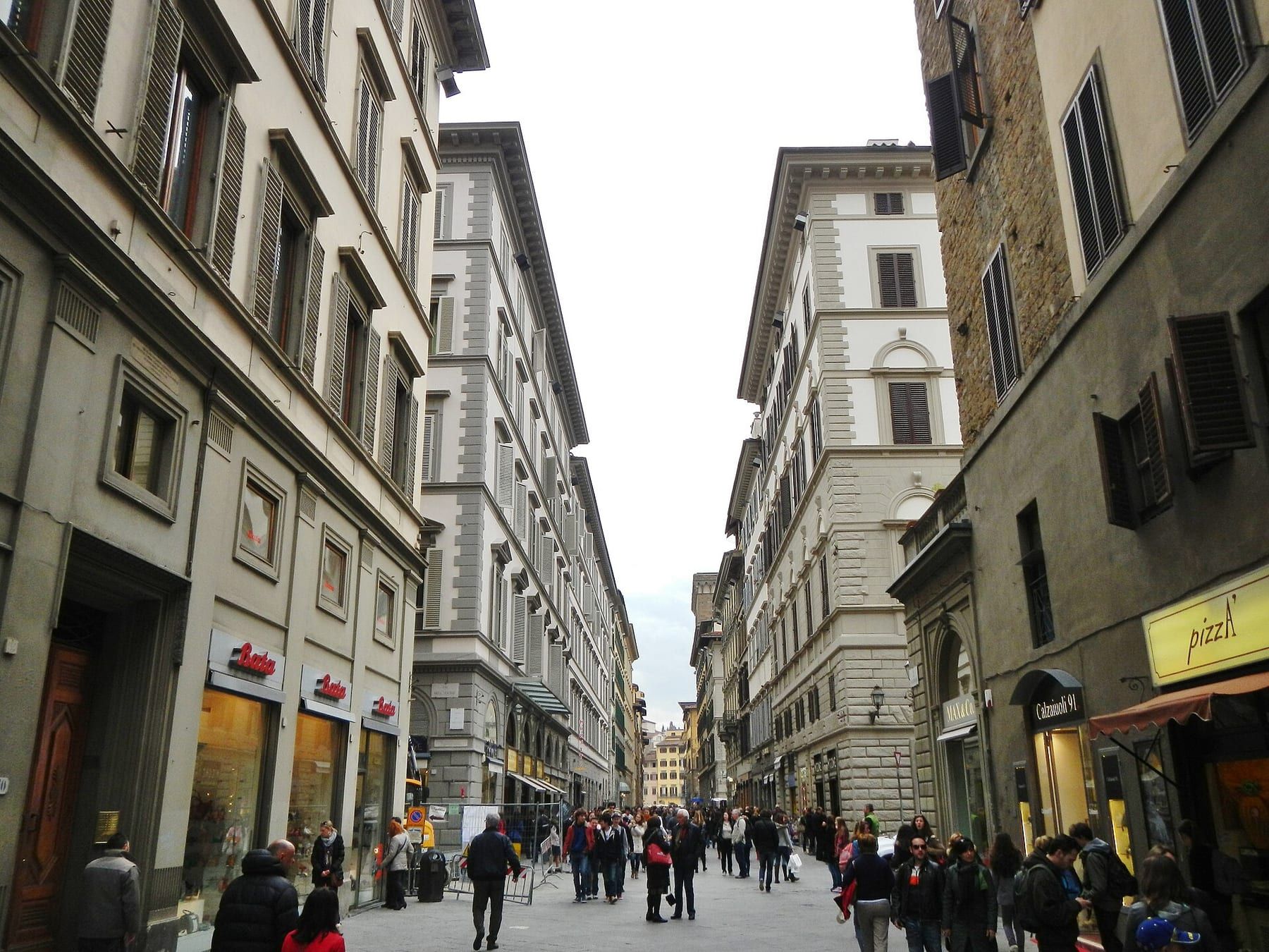 Via del centro storico di Firenze